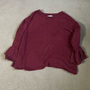 Knox Rose women’s knit red sweater size M